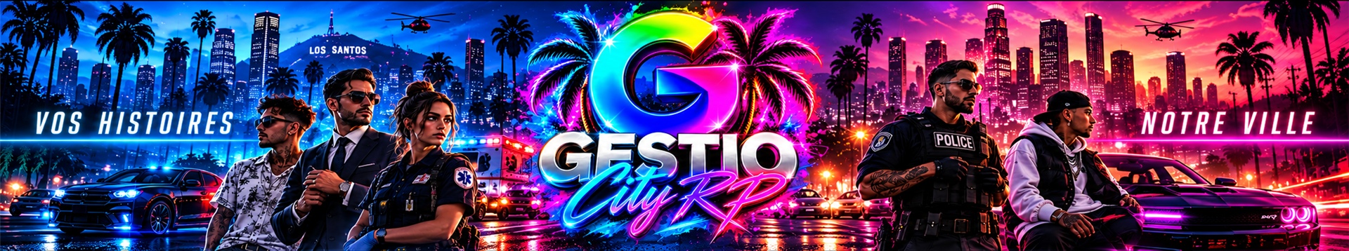 Serverdetails Gestio City RP | [FR]